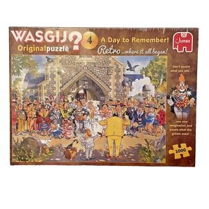 Wasgij Original #4 A Day to Remember 1000pc Retro Sealed Rare 2019 Jumbo SEALED